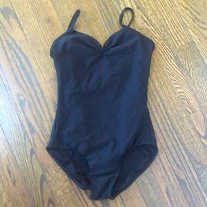 WearMoi  black ballet dance leotard size small